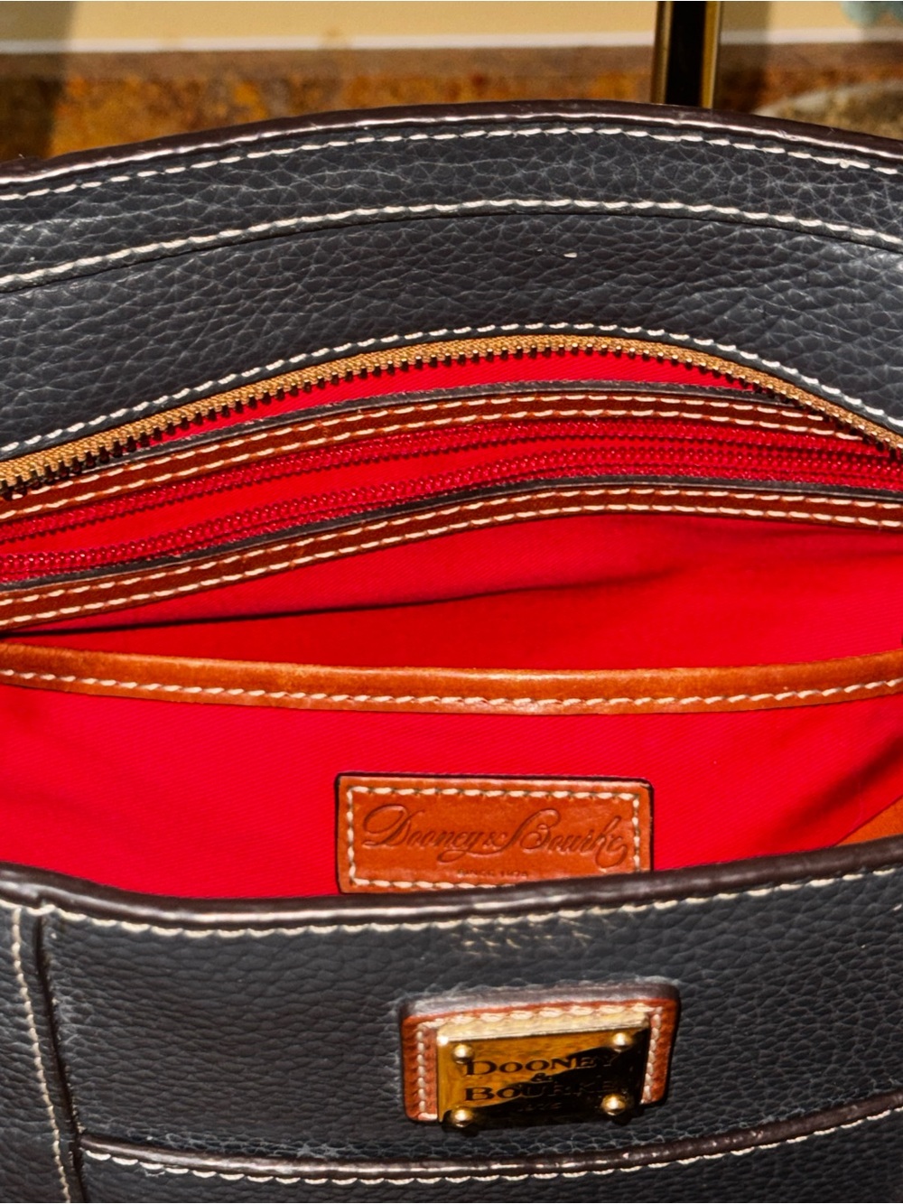 Dooney & Bourke Pebble Grain Small Lexington Shopper - Picture 9 of 12